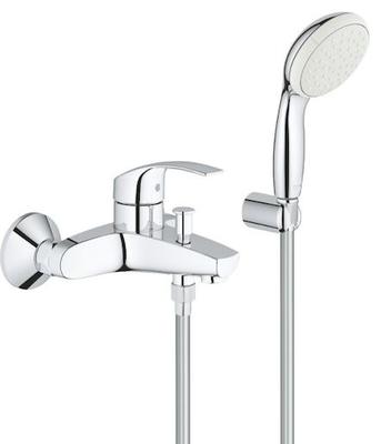 Vaňová batéria Grohe Eurosmart New so sprchovacím setom 150 mm chróm - Obrázok č. 1