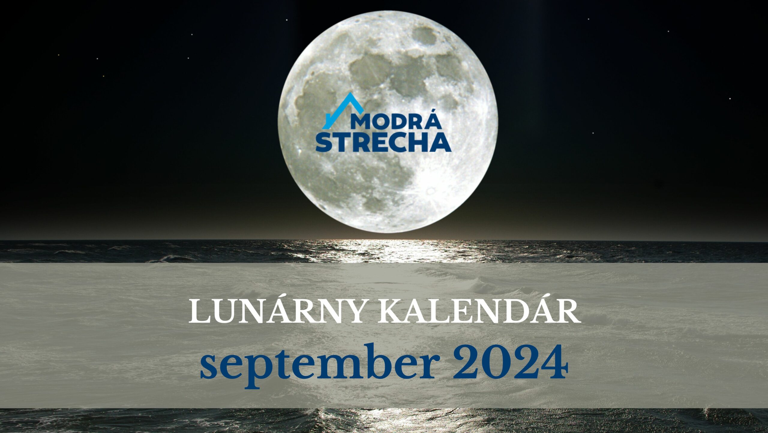 wallpaper, mesiac nad morom, lunárny kalendár na september 2024